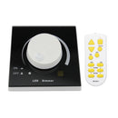 Adjustable 150W Wireless Knob Type Stepless Dimming + Remote Control Dimming Switch
