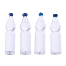 Dollhouse Miniature 4 Pieces Drinking Transparent Spring Water Bottles Set for 1:12 scale