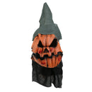 Evil Pumpkin Scarecrow Mask Horrific Monster Costume Halloween Fancy Dress