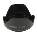 49mm Screw Mount Reversible Tulip Flower Crown Petal Shaped Camera Lens Hood
