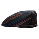 Unisex Fashion Chef Hat Catering Baker Cook Duckbill Beret Golf Cap Blue Stripes