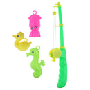 Children Baby Cartoon Fishing Games Fishes Rod Pretend Play Early Learning Bath Pool Indoor Outdoor Toys Creative Activity