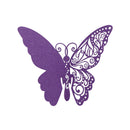 50PCS Purple Butterfly Name Card for Party Wedding