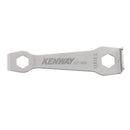 93mm Steel Crankset Chainring Nut Wrench - Peg Spanner for Chainring Bolt