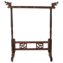 Wooden Chinese Calligraphy Painting Brush Writing Pen Hanging Rack Hook Holder Stand