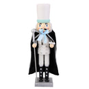 15.74 inch Wooden Nutcracker Soldier Statue Christmas Toy Gift Decor Collectible