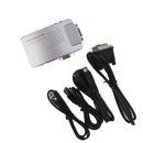 PC Laptop VGA to TV RCA Composite S-video Converter Box + 3.5mm Audio Cable