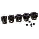 M1 5mm 11T 12T 13T 14T 15T Pinion Motor Gear for 1/8 RC Buggy Monster Truck Brushed Brushless Motor