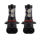 2 Pieces H10 50W LED Super White Car Truck Fog Lights Backup Reverse Lamps
