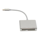Type C OTG 3.0 to TF /SD/CF Cards Reader Adapter Aluminium Alloy Super Speed