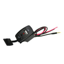 3.5mm Audio Jack AUX/USB Socket Adapter for Car Motorcycle Marine Boat RV