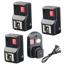 Wireless Remote Flash Trigger Camera Shutter Release + 3 Receiver for Canon 580EX II 580EX