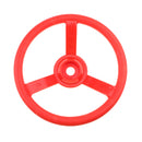 Children Playground Steering Wheel Toys with Screw Garden Game Cubby/Tree House Climbing Frame Red