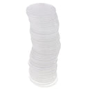 40 Pcs Plastic Count Bingo Chips Markers for Bingo Game Cards Professional White
