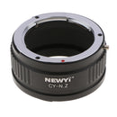 Manual Adapter Ring for Yashica CY Mount Lens to Nikon Z6 Z7 Z Mount Camera Lenses Converter Infinity Focus Smooth Surface