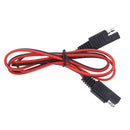 Solar Battery Gender Adapter Cables 18AWG DC SAE Plug Male to Male Extension Cord 1 Meter