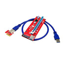 PCI-E USB 3.0 Cable Express 1X to 16X Extension Cable Graphic Card Extension