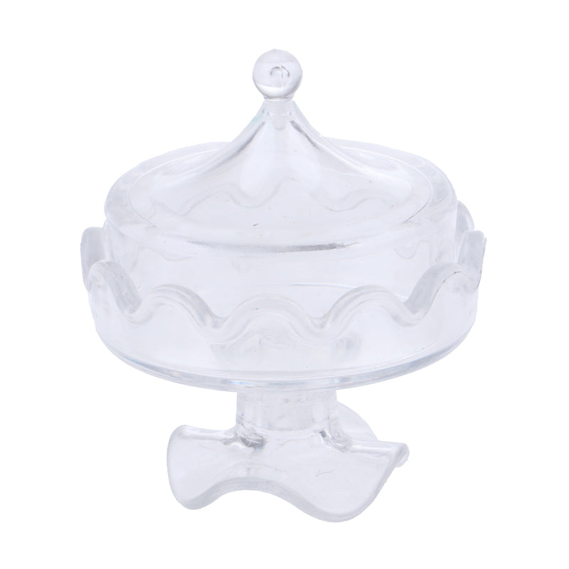 1/12 Dollhouse Miniature Clear Desserts Box Storage Model Kichen Rooms Tablware Accessories Kids Playset
