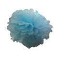 15Inch Tissue Paper Pom Pom Flower Ball Wedding Party Birthday Supplies Hanging Decor Baby Blue