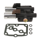 Transmission Dual Linear Solenoid with 1Pcs Gasket and 3Pcs O-Rings, Replace 28250P6H024, 28250-P6H-024 for Honda Accord