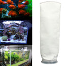 150 Micron Excellent Breathability Aquarium Fish Tank Filter Bag Water Cleaning Supplies White