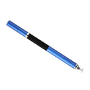 2in1 Capacitive Touch Screen Stylus Ballpoint Pen For iPhone 5S 6S Dark Blue