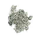 50pcs Antique Double Dolphins Charms Pendants For Necklace Bracelet DIY