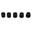 5pcs/set 1:10 RC Car 48DP 13T-17T Teeth Gear Pinion for Brushed Brushless Motor