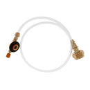 Outdoor Gas Propane Tank Refill Adapter Flat Cylinder Adaptor Coupler Inflatable Valve - Camping Stove Burner Picnic BBQ Kit