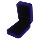Big Necklace Pendant Bracelet Jewelry Display Storage Box Case Royal Blue