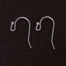 925 Sterling Silver Fish Hook Earring Wires Earrings Hooks Findings Craft