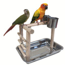 Bird Parrot Cockatoo Stand Climbing Game Frame Playing Cage Perch Toy