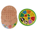 Wood 5 in 1 Set Chess Board Game Checkerboard Strategy Kids Educational Toy