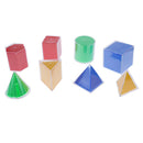 8Pcs/Set Mathematics Geometric Shapes Learning Toy for Primary Teaching Tool