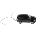 2pcs 1:43 Flaring Painted Model Cars w/ Wires Layout Train Diorama O Scale