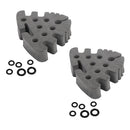 2Pcs Fly Tying Foam Station Fly Tying Tool Holder Fly Tying Vise Tool Holder