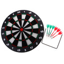 42CM Safety Dart Set Dart Board With Darts Rubber End Famliy Game For Kids