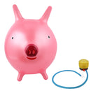 Cartoon Pig Jump Bounce Space Hopper Ball Kids Outdoor Toy Inflatable 18"