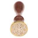 Classic Sealing Wax Seal Handle Stamp Winter Xmas Designs for Post Envelope Letter Decor
