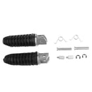 1 Pair Black Front Foot Pegs for Suzuki Hayabusa GSX1300 R GSX 650 GSF1250