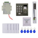 125KHZ RFID Card Fingerprint Door Access Control System Kit Home Security