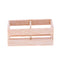 1/12 Wooden Fruits Vegetables Basket for Dollhouse Kitchen Life Scenes Decoration