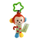 Cute Tinkle Baby Hanging Rattles Puppet Handbells Stroller Toys Monkey