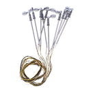 10x Model Led Lamppost 1:100 Model Light for Railway & Building Layout Scene