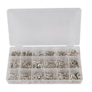 420 Piece Cold Pressed Non-Insulated Ring Terminal Fork Connector Crimp