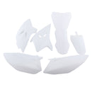 White Body Frame Fender Kit For YAMAHA TTR50 TTR50E 2006-2016 Pit Dirt Bike