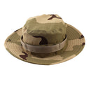 Men Women Fashionable Outdoor Hiking Camping Hunting Hat Cap Wide Brim Fishing Hat Sun Hat Cap Camo