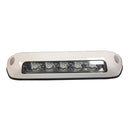 Marine RV Toy Hauler Camper Exterior Porch Step Ramp Flood Light White