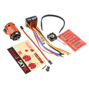 Cheetah 2590KV 13.5T Sensored Brushless Motor+60A ESC+LED Program Card for 1/10 RC Car Rock Crawler Durable