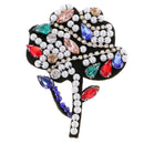 Rhinestone Pearl Beads Flower Embroidery Applique Sew on Patch Garment Decoration